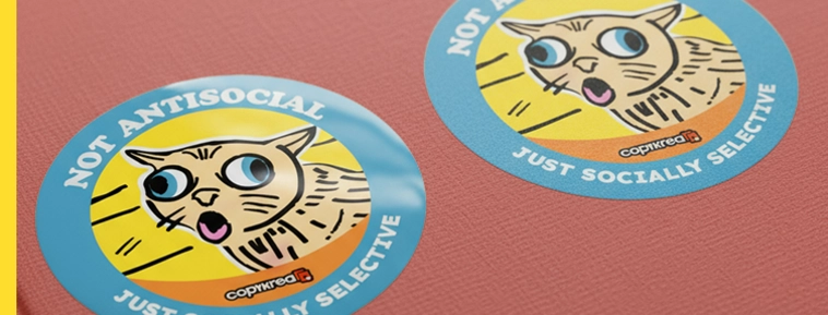 Autocolante din vinil  