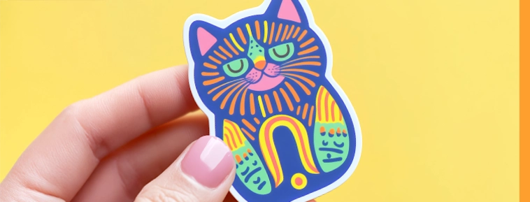 Autocolante din vinil  