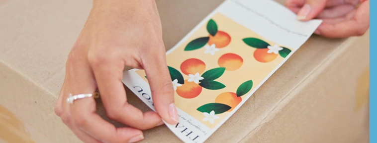 Autocolante din vinil laminate  