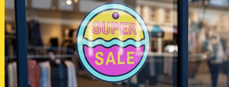 Autocolante transparente  